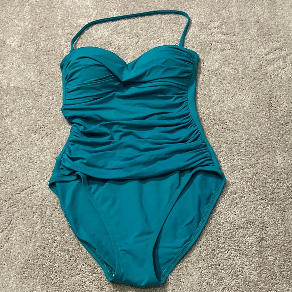 La Blanca Teal Swimsuit